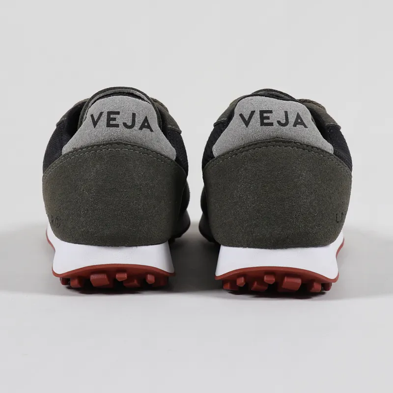 Veja Womens SDU B-Mesh Vegan Shoes Black Oxford Grey Olive-6