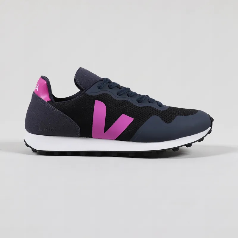 Veja SDU RT B-Mesh Shoes Black Ultraviolet Nautico-1