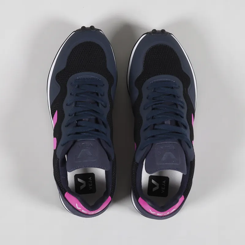 Veja Womens SDU RT B-Mesh Shoes Black Ultraviolet Nautico-7