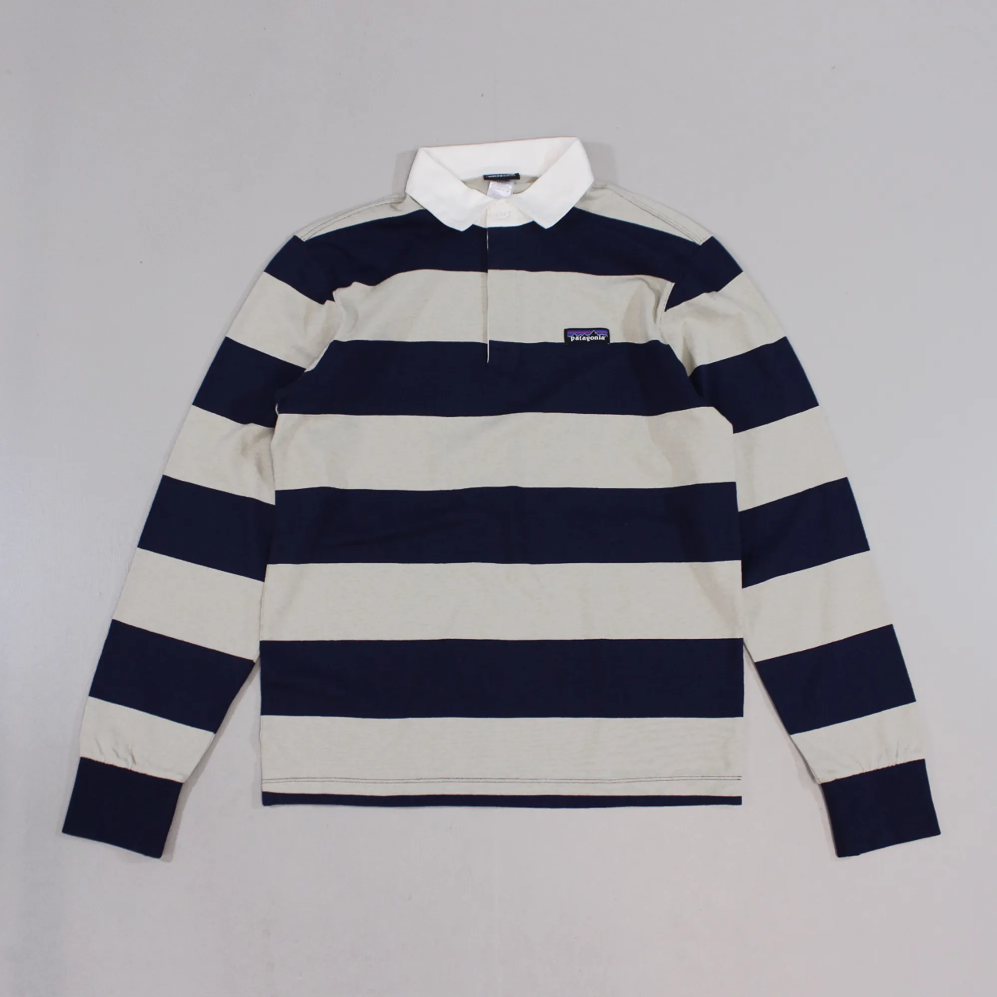 Patagonia Sender Rugby Shirt Stone Navy Blue