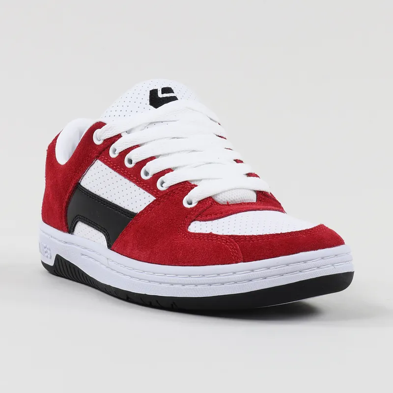 Etnies Senix Lo Shoes Red White Black-4