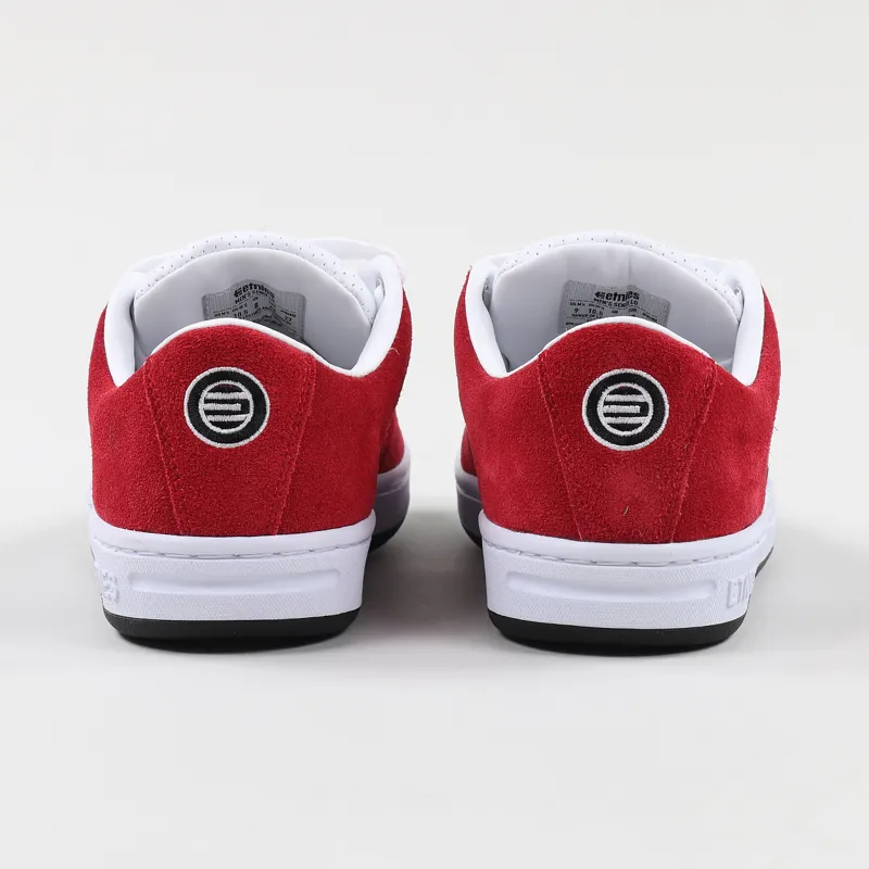 Etnies Senix Lo Shoes Red White Black-7