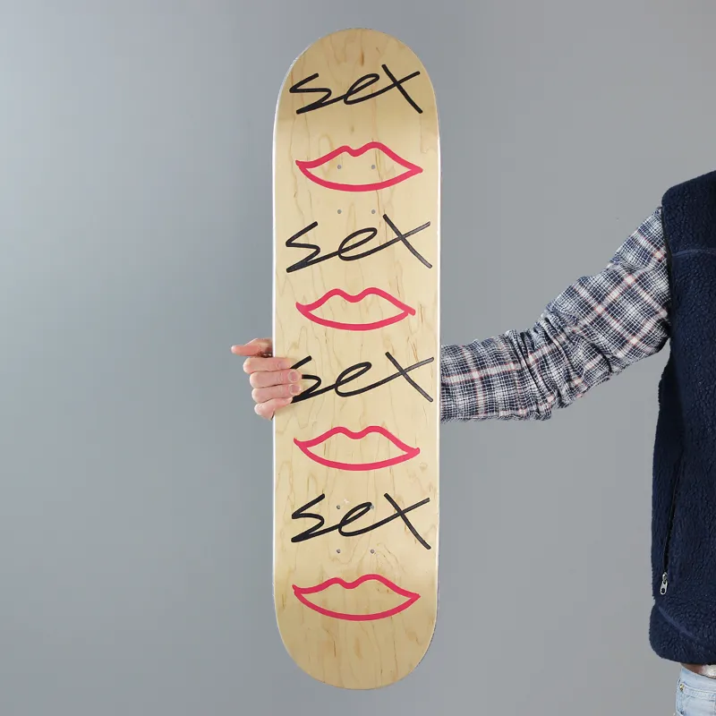 Sesx Skateboards Logo Deck England Skateboard 8.25 inches