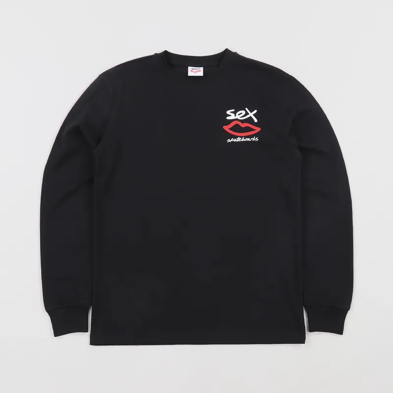 Sex Skateboards Long Sleeve T Shirt Black-1