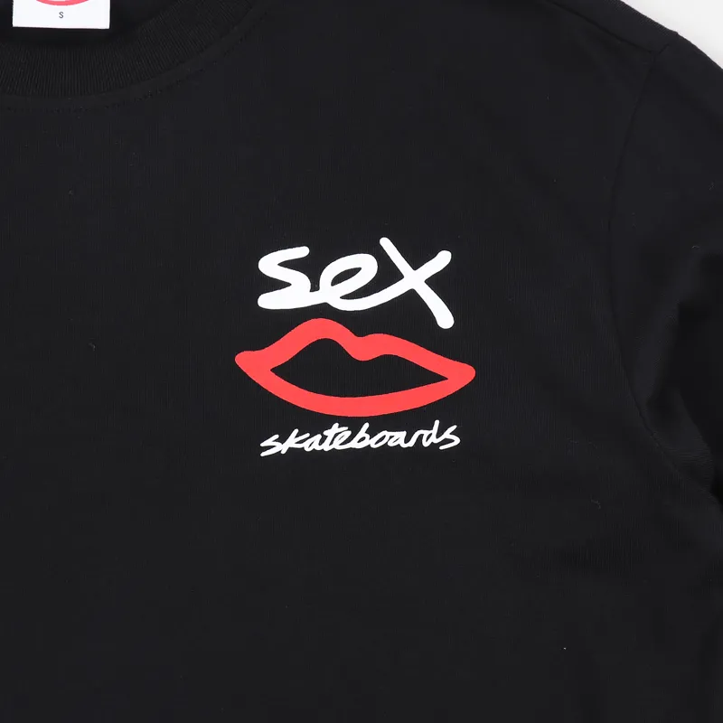 Sex Skateboards Long Sleeve T Shirt Black-2