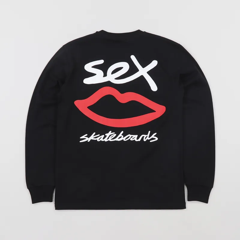 Sex Skateboards Long Sleeve T Shirt Black