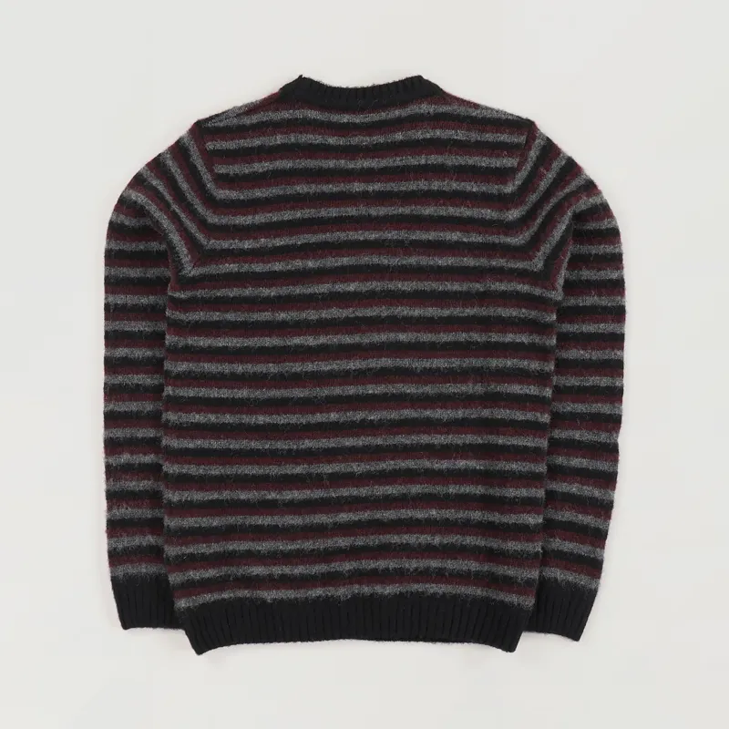 Norse Projects Sigfred Brushed Stripe Sweater Multi Colour-3
