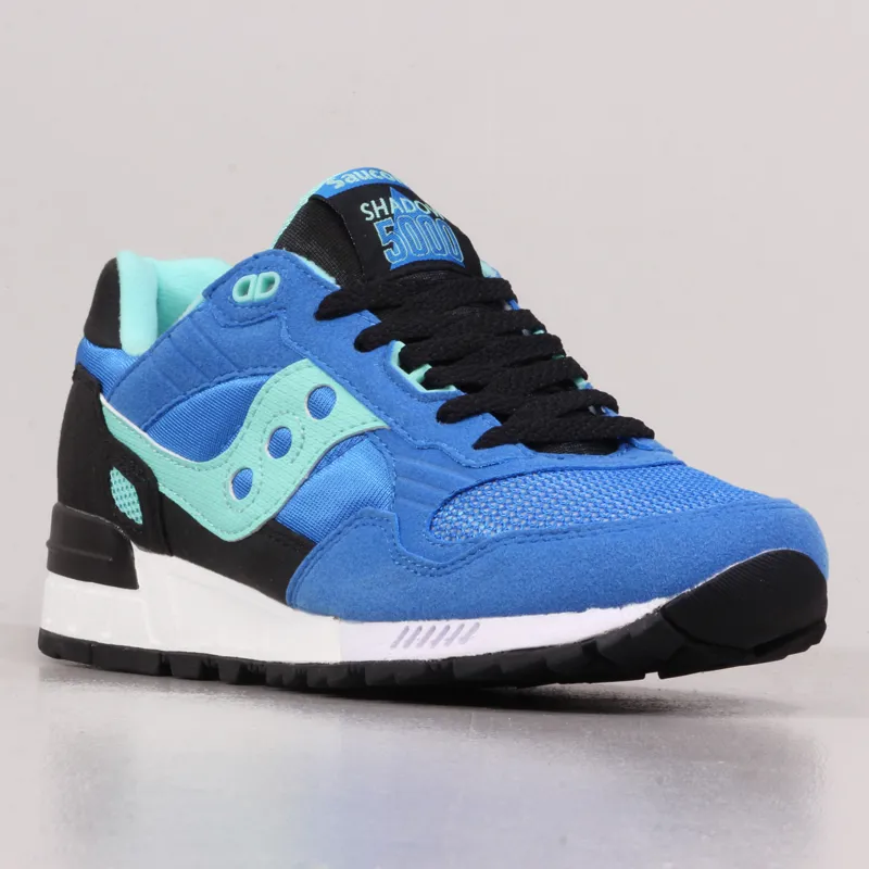 Saucony Shadow 5000 Mens Retro Running Shoes Bright Blue Black