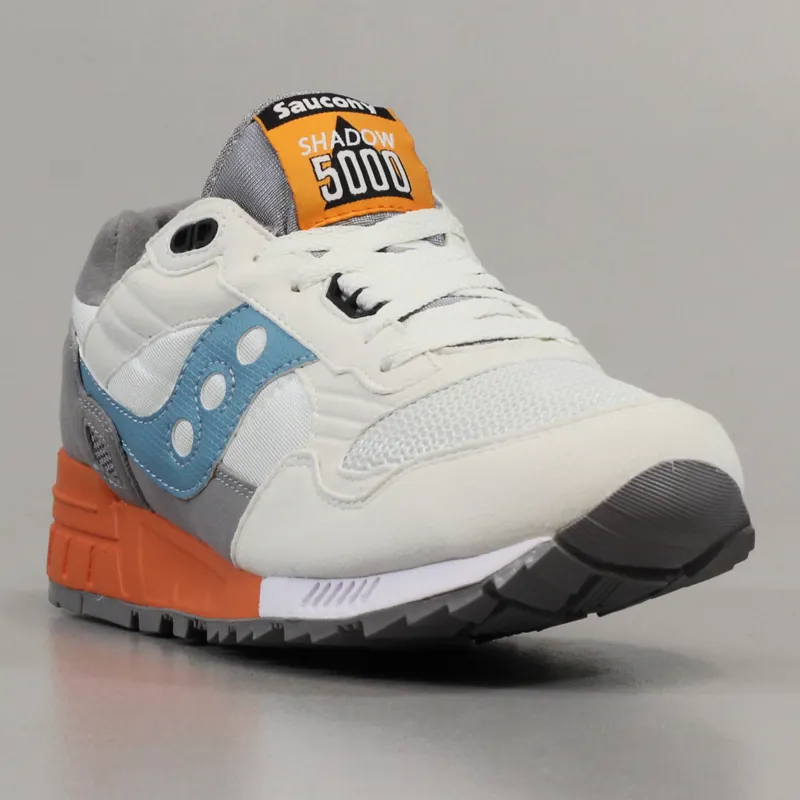 Saucony Shadow 5000 Shoes Grey Blue-4