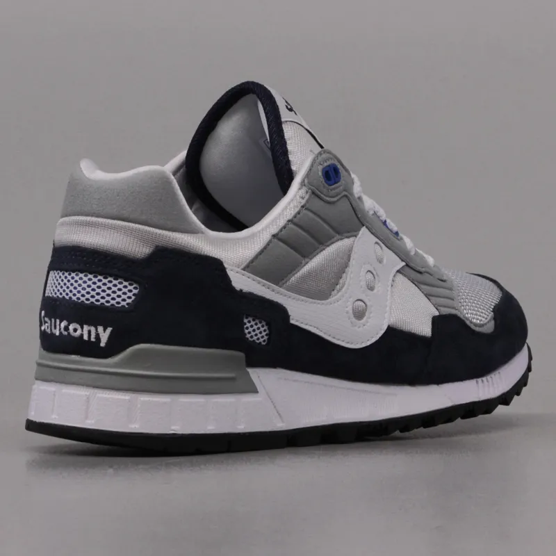 Saucony Shadow 5000 Shoes Grey Blue-5