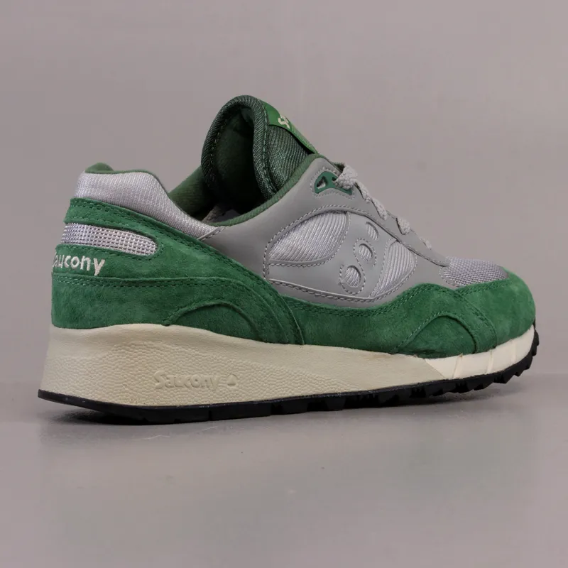 Saucony Shadow 6000 Shoes Grey Green-5