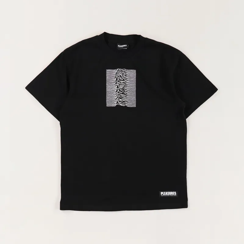 Pleasures x Joy Division Shadowplay Heavyweight T Shirt Black