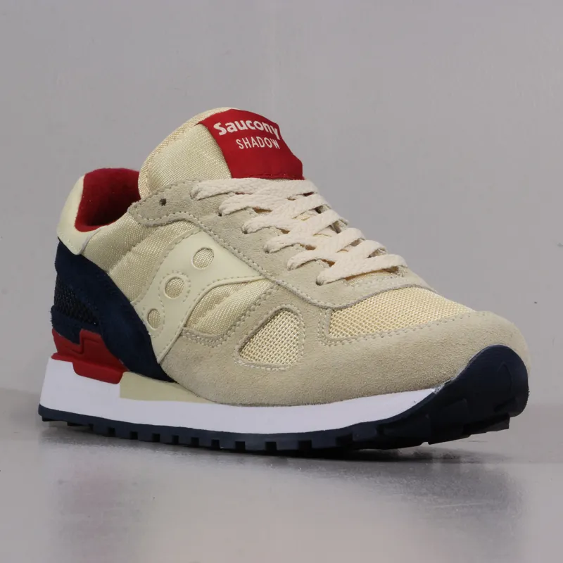 Saucony Shadow Original Shoes Cream Navy-4