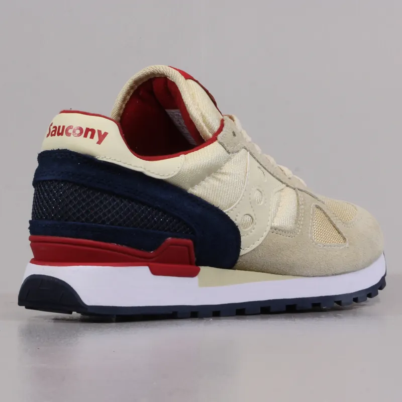 Saucony Shadow Original Shoes Cream Navy-5