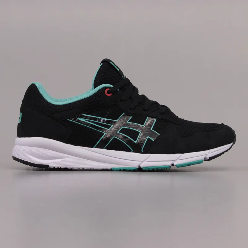 longitud aislamiento Recordar Asics Onitsuka Tiger Shaw Runner Shoes Black Mint Mens Trainers