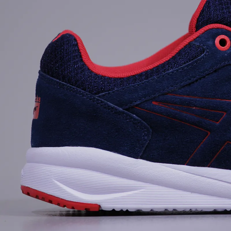 Asics Onitsuka Tiger Shaw Runner Shoes Navy Red-1