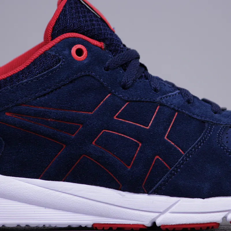 Asics Onitsuka Tiger Shaw Runner Shoes Navy Red-2