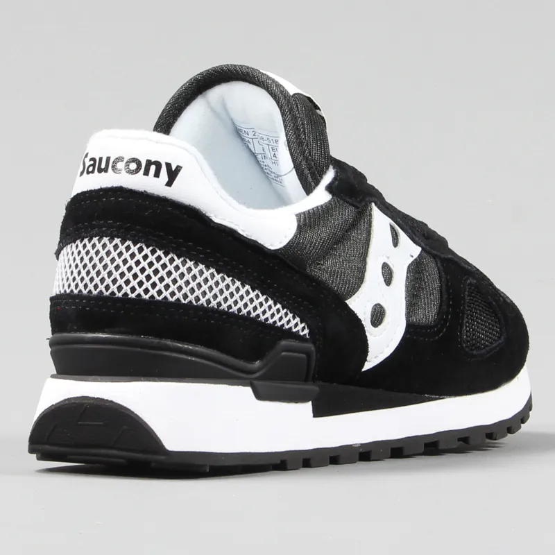 Saucony Shadow Orignal Shoes Black White-5