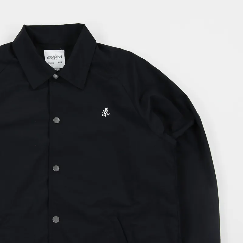 Gramicci Shell Coaches Jacket Black-1