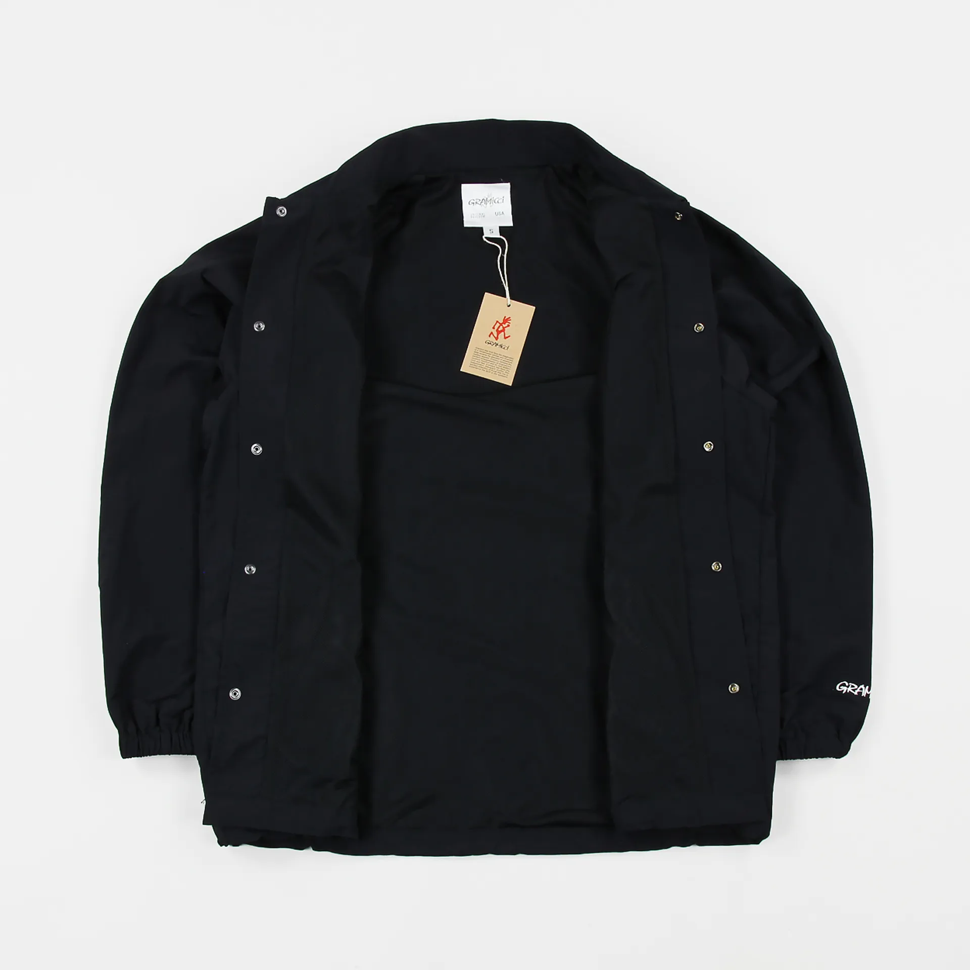Gramicci Shell Coaches Jacket Black