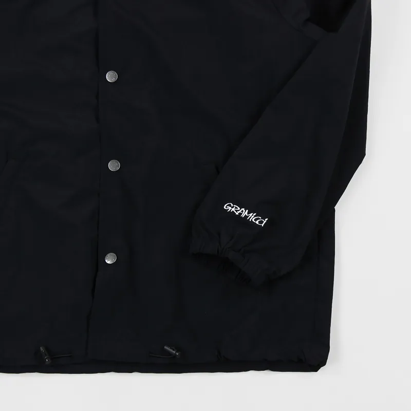 Gramicci Shell Coaches Jacket Black-2