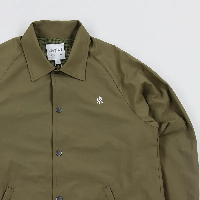Gramicci Shell Coaches Jacket Tan-1