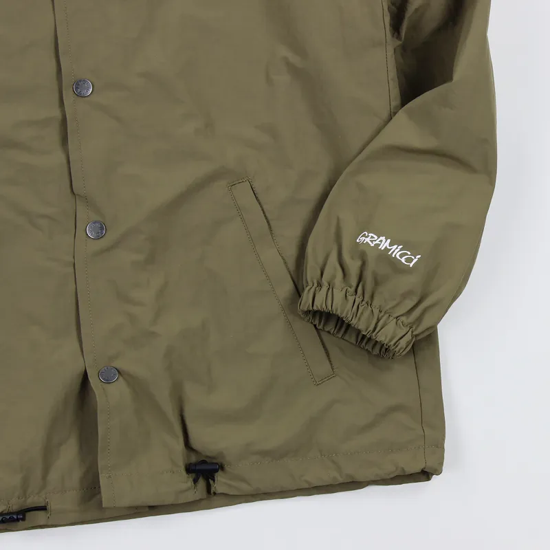 Gramicci Shell Coaches Jacket Tan-2