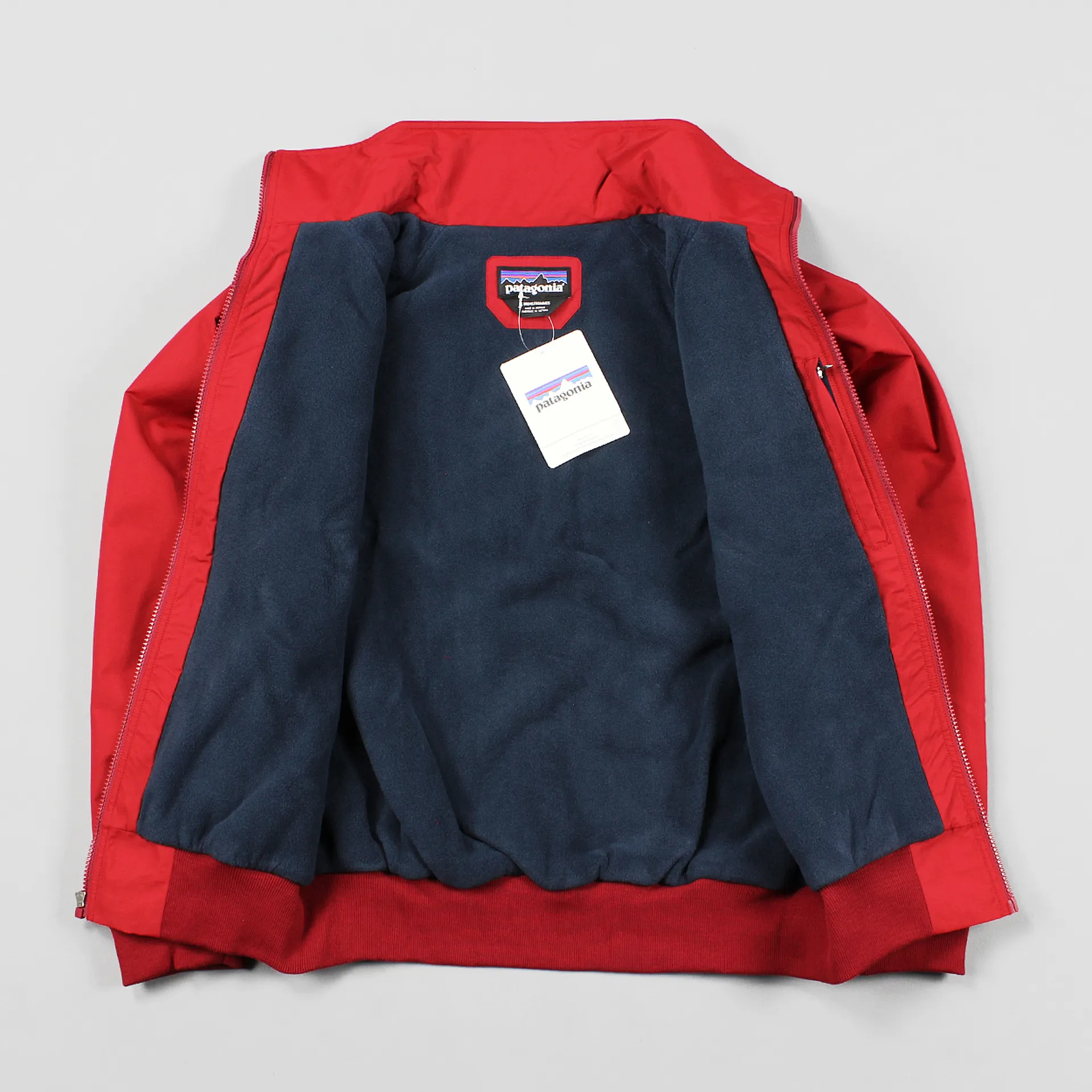 Patagonia Mens Shelled Synchilla Fleece Jacket Classic Red