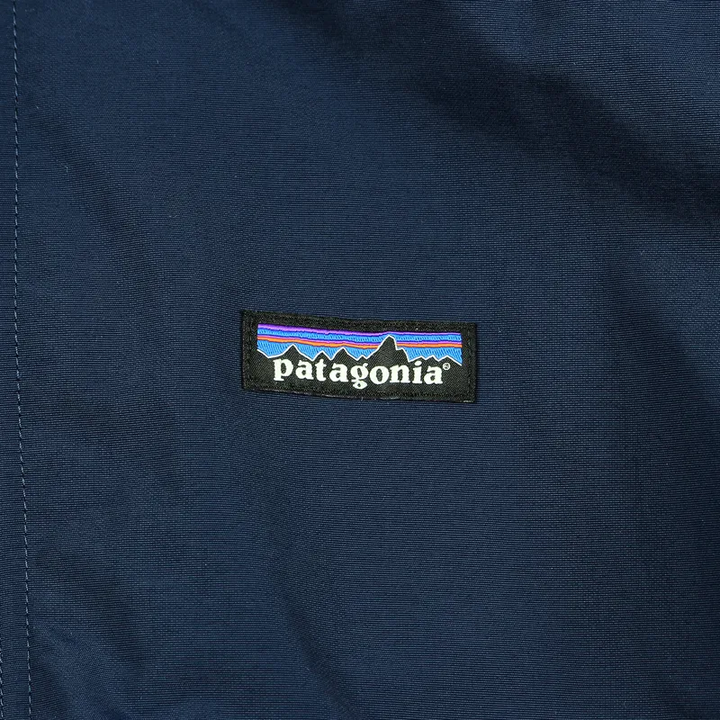 Patagonia Mens Shelled Synchilla Fleece Jacket Navy Blue-1