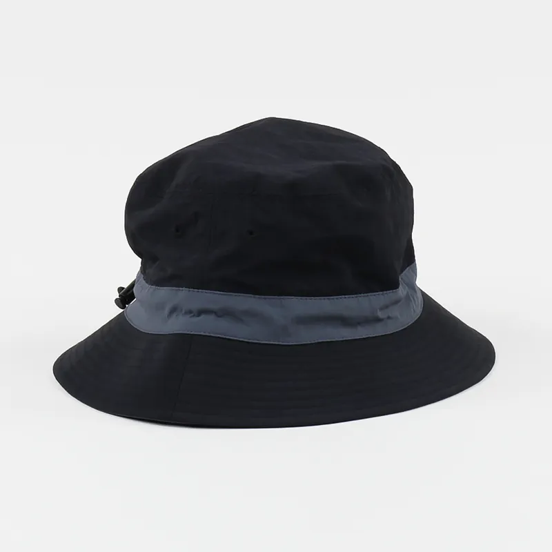 Gramicci Shell Reversible Bucket Hat Black Charcoal-2