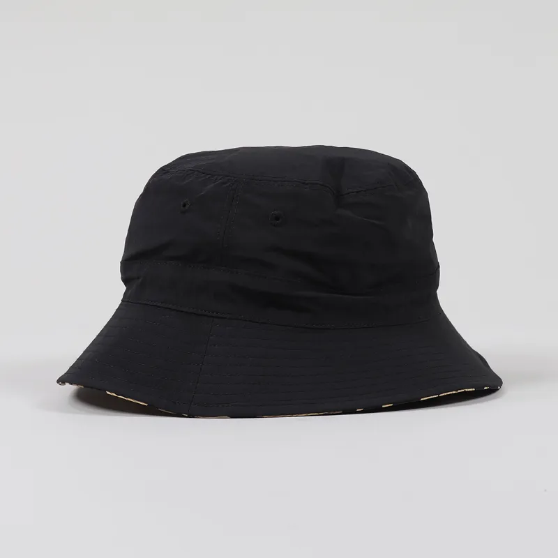 Gramicci Japan Outdoor Shell Reversible Bucket Hat Camo Black