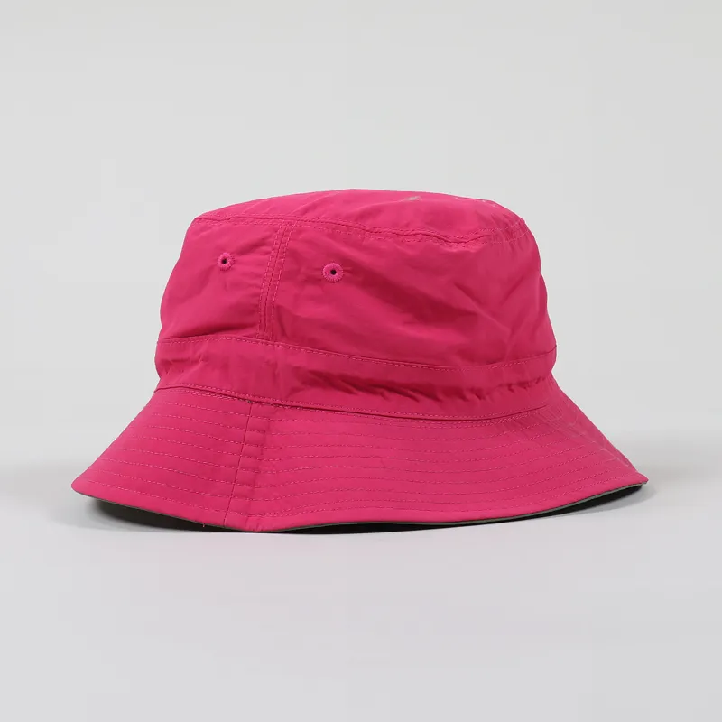 Gramicci Shell Reversible Bucket Hat Olive Raspberry-3
