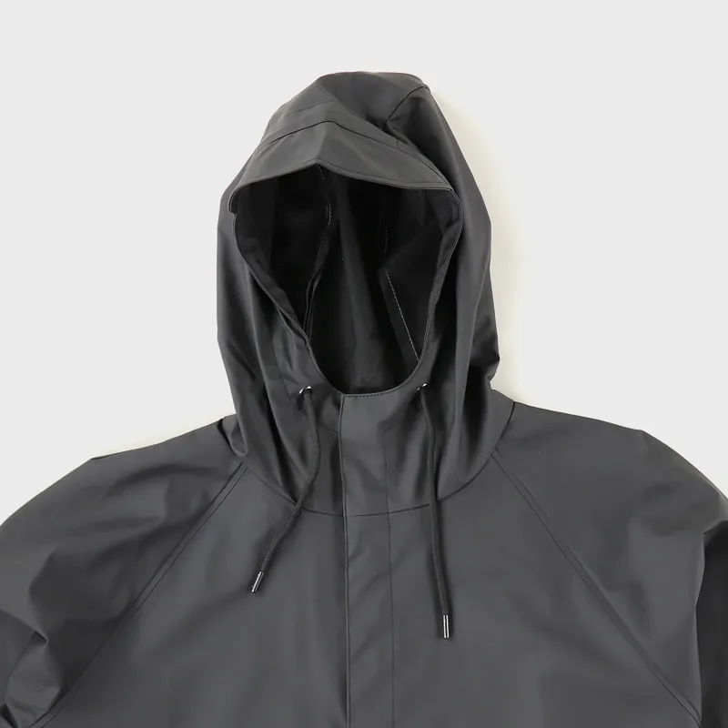 Rains Short Coat Black-1