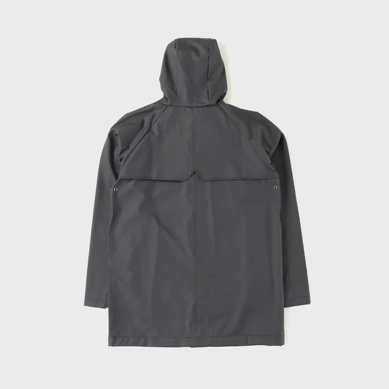 Rains Short Coat Black-5