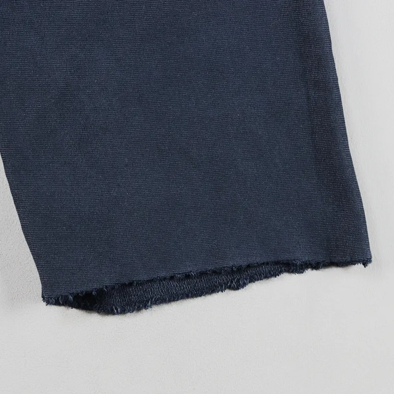 Champion Reverse Weave Cut Off Sweat Shorts Navy-2