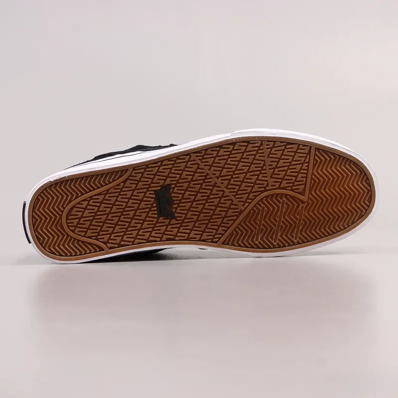 Supra Shotgun Mid Shoes Black White-6
