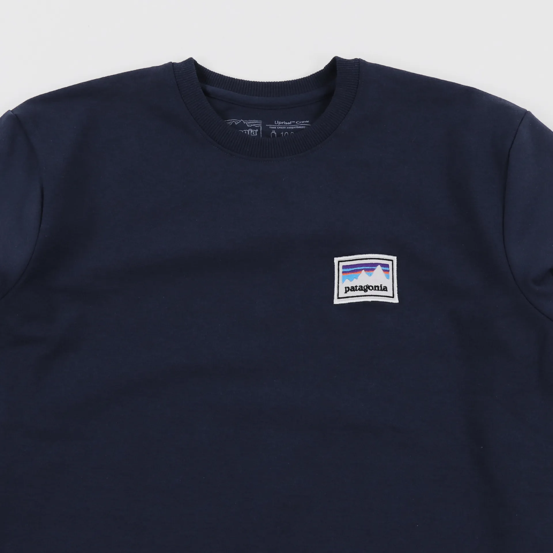 Recycled Fabric Patagonia Shop Sticker Patch Uprisal Crew