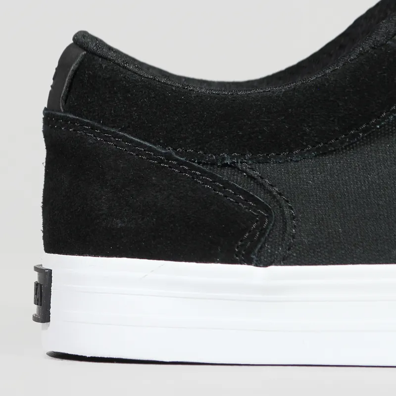 Supra Shredder Shoes Black White-1