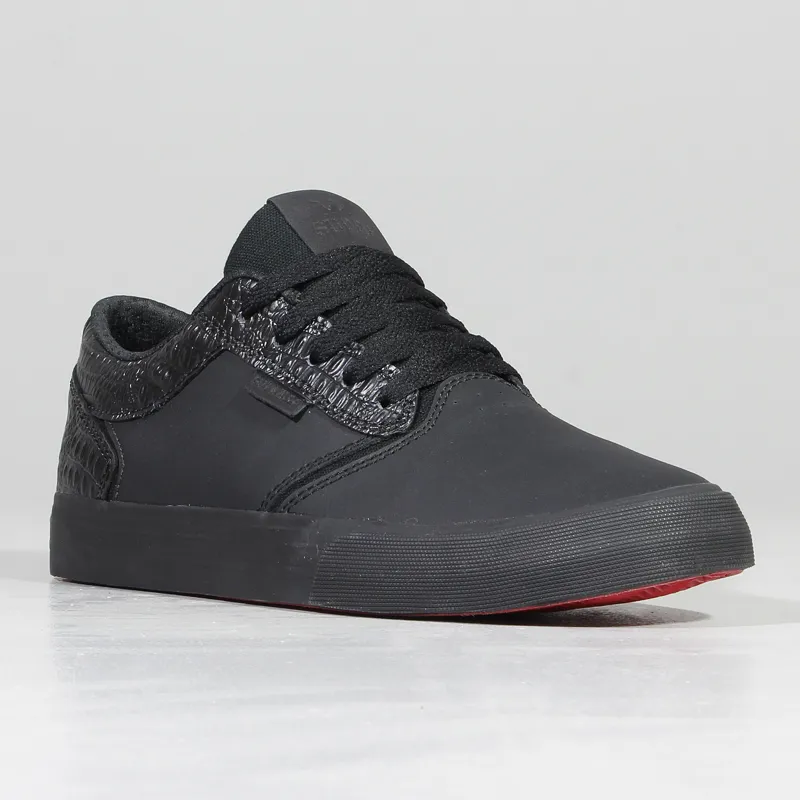 Supra Shredder Shoes Black Black-4