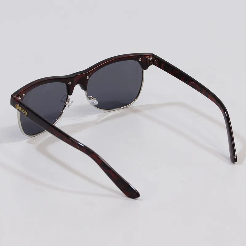 Glassy Sunhaters Shredder Sunglasses Coffee Tortoise Polarized-1
