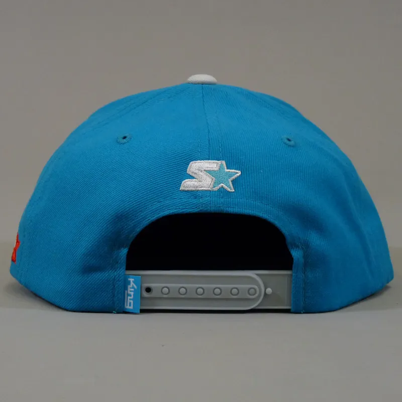 King Signature Starter Snapback Cap - Blue-2