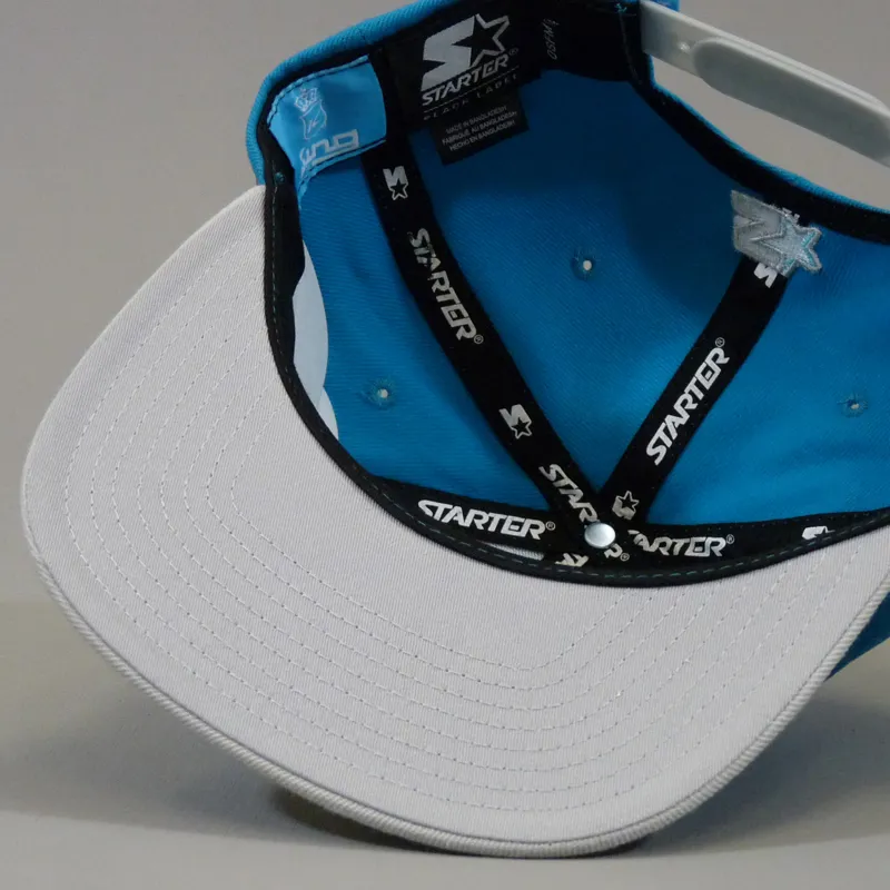 King Signature Starter Snapback Cap - Blue-6