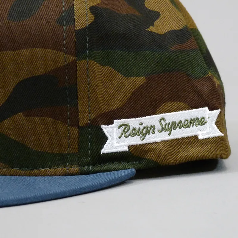 King Signature Starter Snapback Cap - Camo Green-1