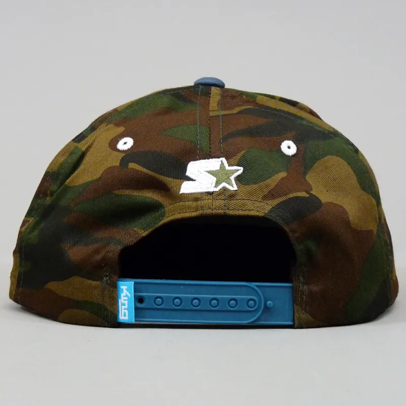 King Signature Starter Snapback Cap - Camo Green-4