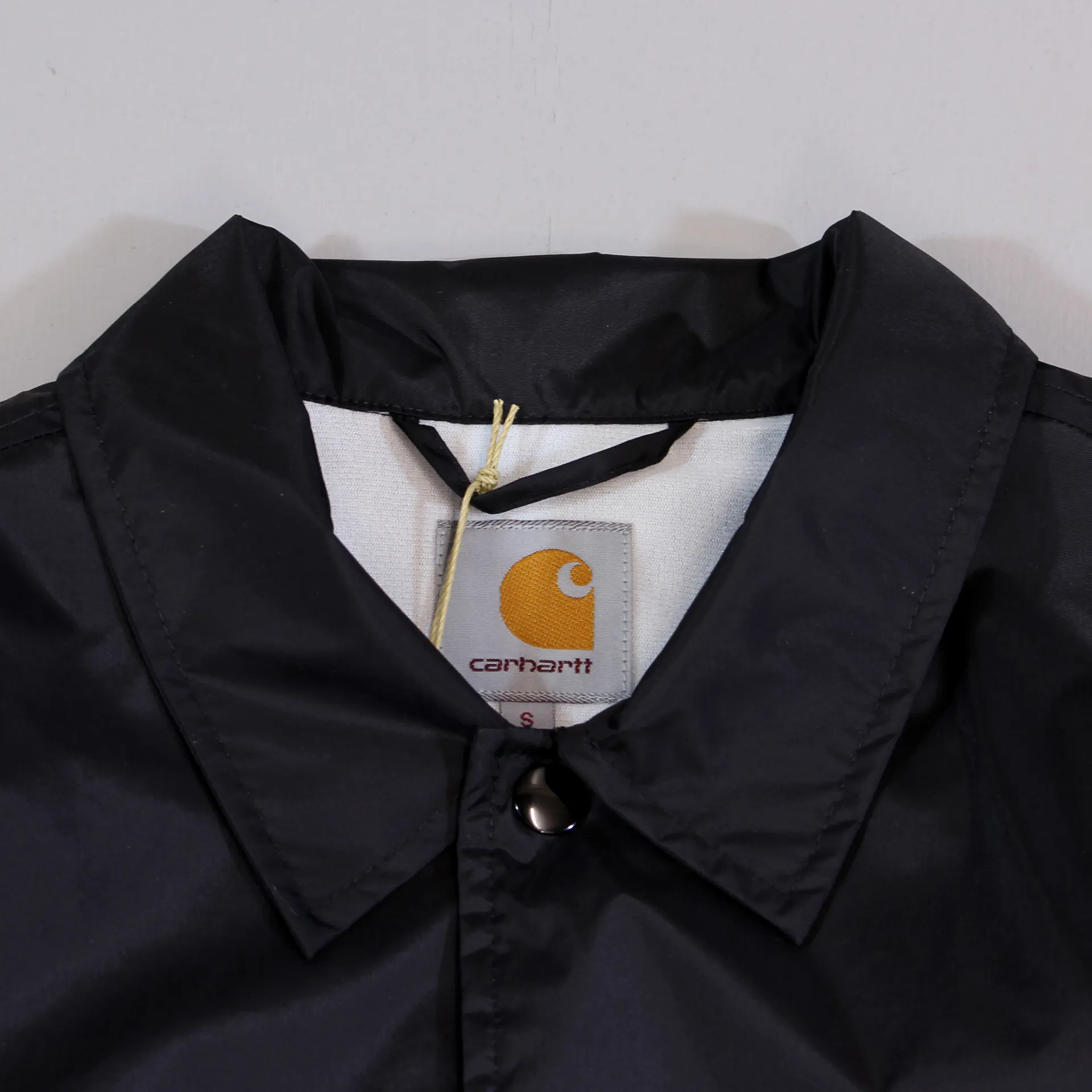 Carhartt Mens Signum Coach Coat Jacket Black White