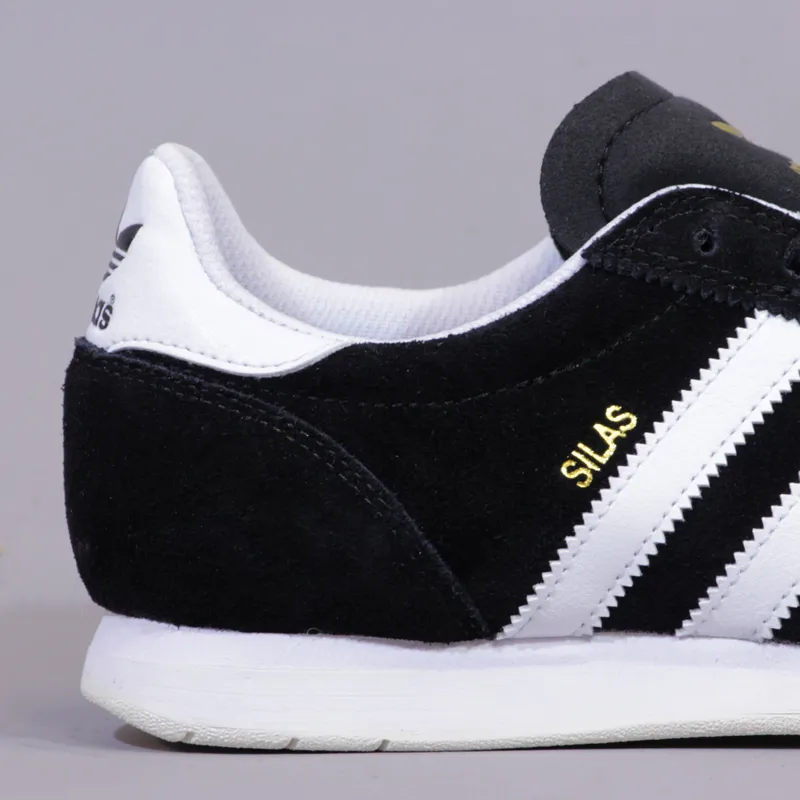 Adidas Silas SLR Shoes Black Running White Black-1