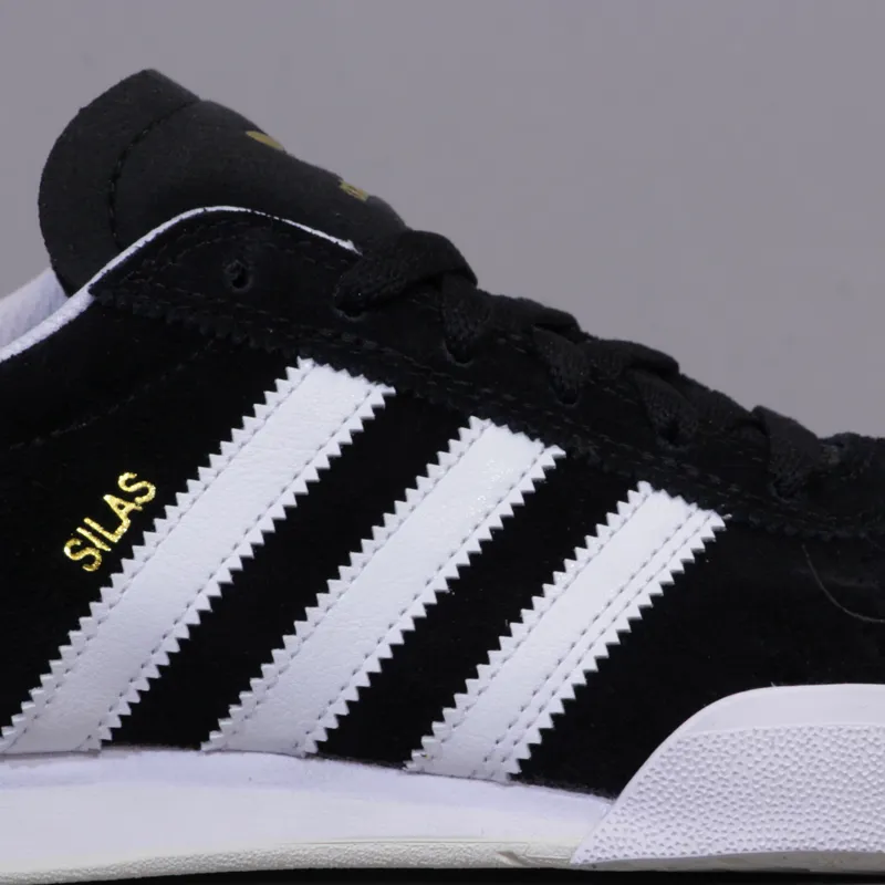 Adidas Silas SLR Shoes Black Running White Black-2