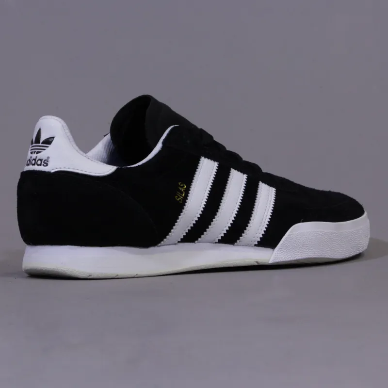Adidas Silas SLR Shoes Black Running White Black-5