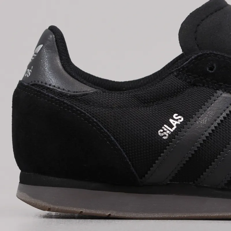 Adidas Silas SLR Shoes Black Grey Gum-1