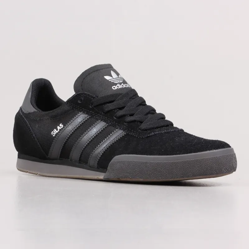 Adidas Silas SLR Shoes Black Grey Gum-4